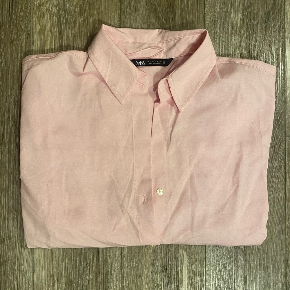 Women’s Blouse Long Sleeve Zara size Small - Picture 6 of 6